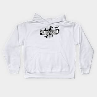 BREAKBEAT  - Breaks For Life Y2K (Black) Kids Hoodie